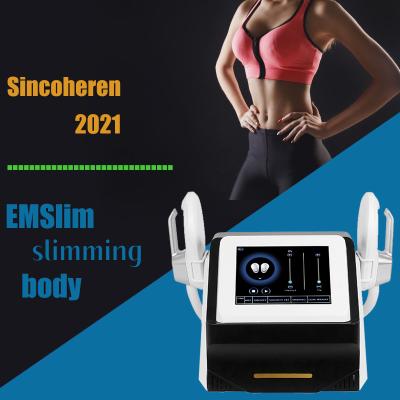 China Skin Tightening Sincoheren Sculpting Machine Portable 4 Handles Body Slimming Machine Sinco EMSlim RF Neo for sale