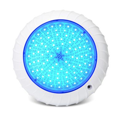 China 2020 Promotion IP68 18W 12V 24V RGB Color Changing Resin Filled Underwater Light Swimming Pool Light Radio Controlled Submersible LED Pool Light for sale