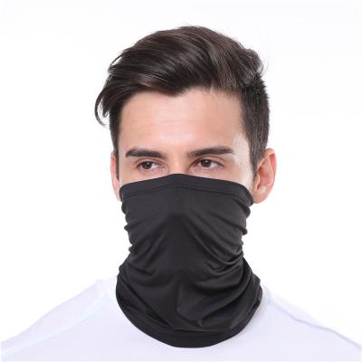 China Multifunctional Recycling Scarf Polyester Neck Tube Cuff Summer Dustproof Seamless Waterproof Protective Face Mask Multifunctional Running Bandana for sale