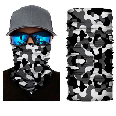 China Biker Waterproof Outdoor UV Protection Scarf Camouflage Neck Cuff Headwear Balaclava Seamless Bandana for sale