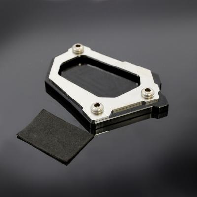 China Accessory Aluminum Alloy Motorcycle Stand Enlarger CNC Aluminum Alloy Kickstand Side Stand Pads For BMW R 1200 GS 2008-2012 for sale