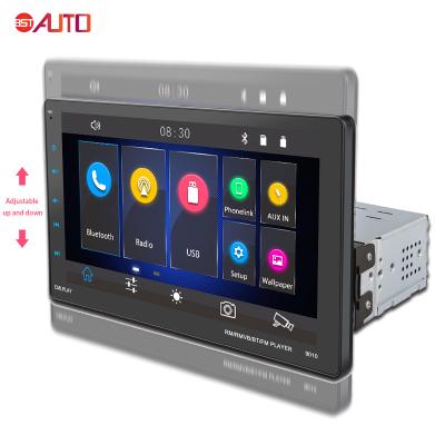 China 10inch 1DIN Car MP5 Radio Stereo DVD Player With Mirror Link Panel Adjustable BT Car Media Player for sale