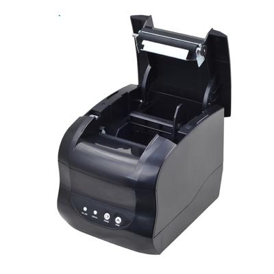 China Black 3 Inch Usb Radio 2 In 1 Label Thermal Receipt Printer For Russia Supermarket for sale