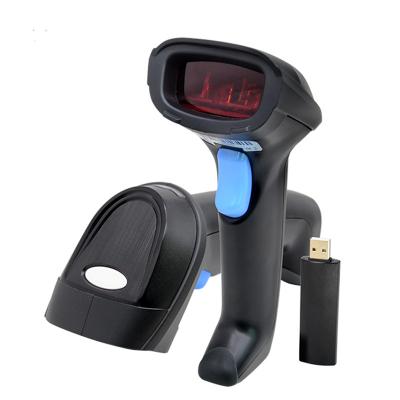 China Maysun Barcode Scanner Wireless Laser A4 Barcode Reader 1D QR Barcode Reader Handheld Size for sale