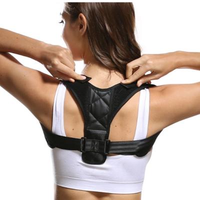 China BodyWellness Posture Corrector Back Posture Customize Shoulder Support Therapy Trainer Magnetic Black And For Black Posture Corrector for sale