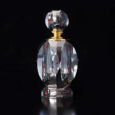 China Europe 100ml Souvenir Gift Crystal Perfume Bottle Empty Design for sale