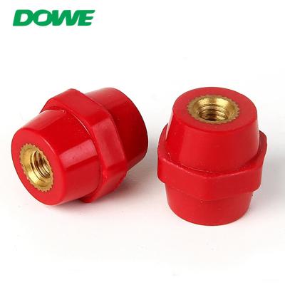 China Earth Grounding Busbar Standoff Insulator M5 Hexagonal DMC Electric Isolators for sale