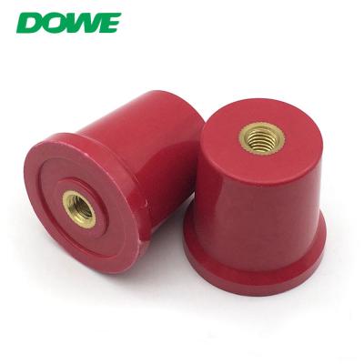 China Ceramic Low Voltage Insulators Red Tapered 40x40 for sale