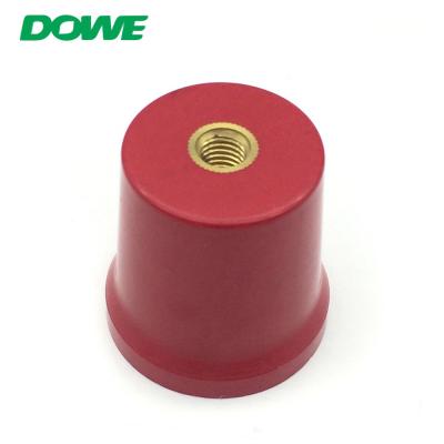 China Ceramic Porcelain Busbar Insulator 10mm Red Tapered 40x40 for sale