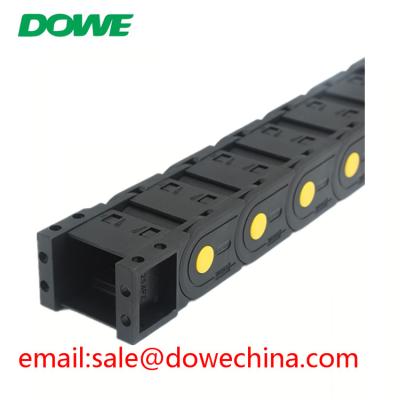 China H25x57 Big Cover Cable PA66 Drag Chain Protect Cable Carrier For CNC Machine for sale