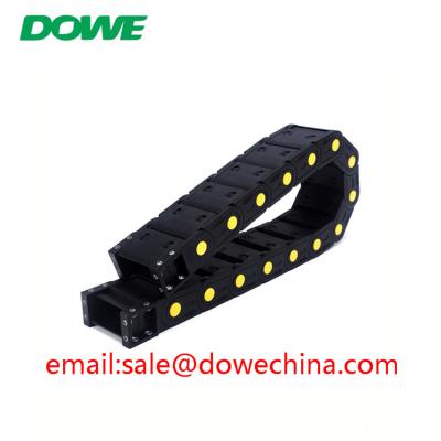 China Machine Tool Accessories Flexible Control Cable Track PA66 H20X38 Drag Chain Plastic for sale