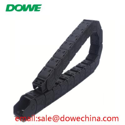 China T25x38 Bridge Electrical Energy Plastic Cable Drag Chain For CNC for sale