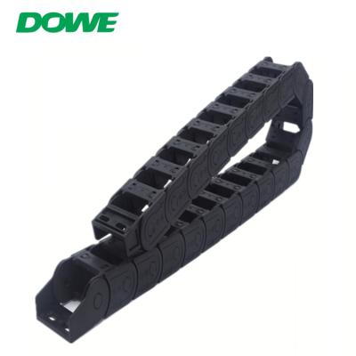 China Tow Carrier T25X50 Aluminum Drag Chain Mini Plastic PA66 Cable Chain for sale