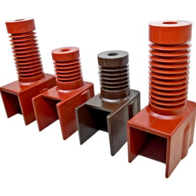 China Siamese HV Insulators 10KV 630A Switchgear Epoxy High Voltage Line Insulators for sale