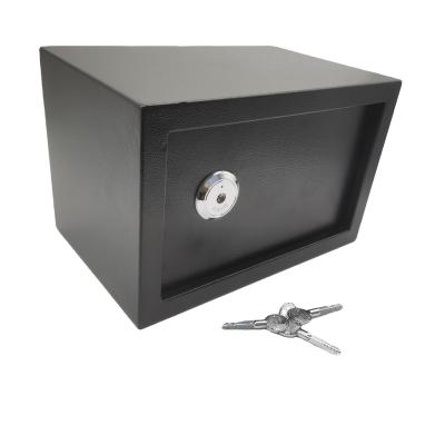 China Office Home Bank Use Wall and Floor Mount Key Lock Box Mechanical Safe for Home Office for sale