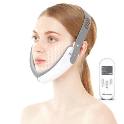 China LCD Face Massager Sonic Beauty Device Anti Wrinkle V Shaped Skin for sale