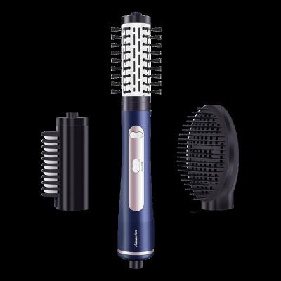 China 2022 new arrivals ionic blowing 3 comb electric air straight and curly dry in 1 comb style hair comb for sale