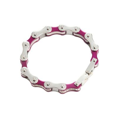 China Popular and romantic OUMI Purple FASHIONABLE bicycle bracelet for women and men for sale