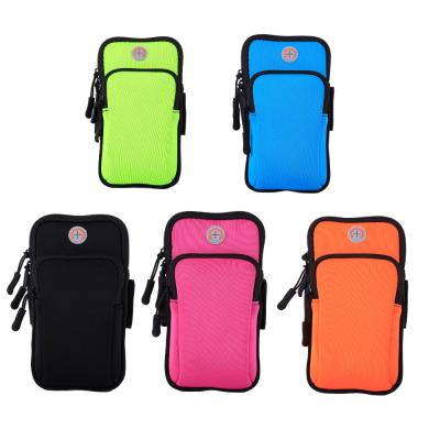 China Shockproof New Arrival Elastic Smartphone Case Promise Outdoor Running Sports Arm Mobile Cell Bag Cell Phone Running Bags for sale