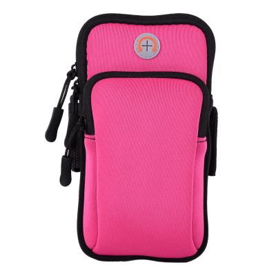 China High quality outdoor shockproof smartphone arm promise elastic running bag multifunctional gym arm bags for sale