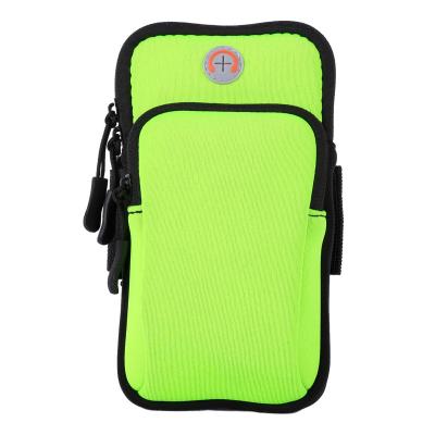 China 2022 New Product Promise Elastic Band Shockproof Outdoor Running Smartphone For Sports Arm Mobile Bag Neoprene Cell Phone Running Bags for sale