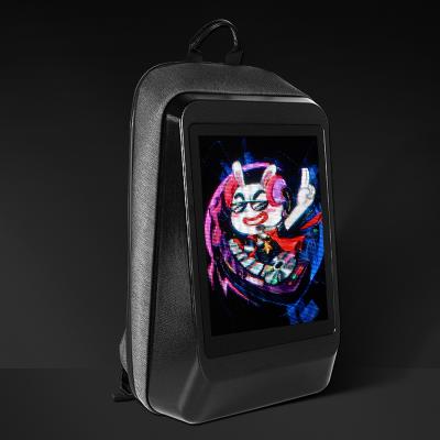 China Custom Anti-theft Logo Nylon Sublimation Outdoor Camping Casual Sports Other School Bags Waterproof Led Backpacks for sale