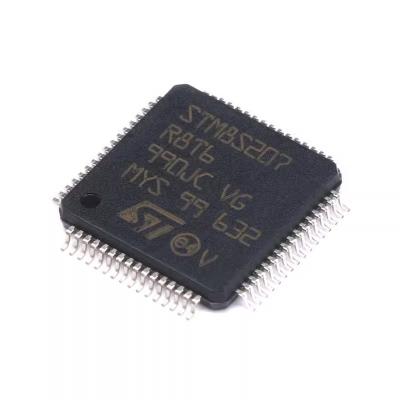 China Automotive Electronics FLYCHIP New and Original IC CHIPS STM8S207R8T6 LQFP-64 24MHz / 64KB flash / 8-bit microcontroller-MCU Electronic components for sale