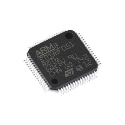 China Automotive Electronics FLYCHIP New and Original IC CHIPS   STM32F051R8T6 LQFP-64 ARM Cortex-M0 32-bit MCU Electronic components for sale