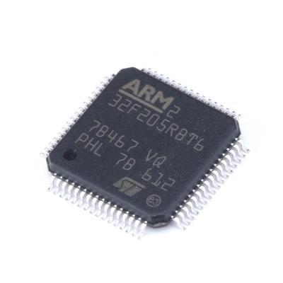 China Automotive Electronics FLYCHIP New and Original IC CHIPS STM32F205RBT6 LQFP-64 ARM Cortex-M3 32-bit MCU Electronic components for sale