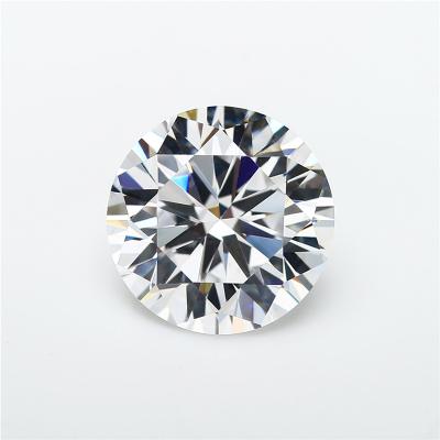 China High Quality White CZ Shiny 1.0-3.0mm Loose Gems 5A Fire Round Cut Zircon Color Set Or Loose Stone Used For Jewelry Inlay for sale