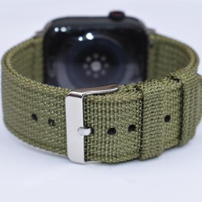 China Fashion Fashion Nylon NATO Watch Band For Apple Watch Replacement Fabric Watch Strap Bracelet 38mm 42mm for sale