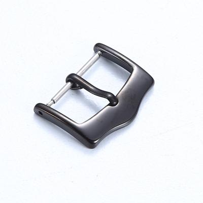 China Fashion Watch Band Accessories 16mm Stainless Steel Watch Clasp Polished 18mm Watch Buckle Solid 20mm for sale