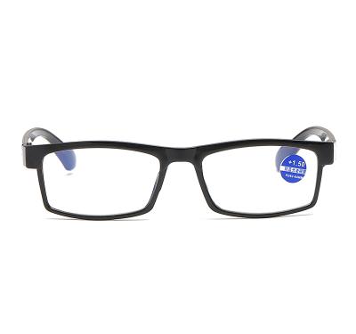 China Blue Light Blocking 9807 TR90 2022 Glasses Blue Light Blocking Reading Glasses For Women Men 1.0 1.5 2.0 2.5 3.0 3.5 4.0 for sale