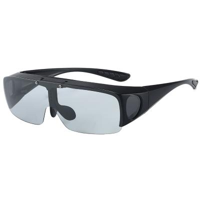 China XSY8118A Polarized Polarized Square Glass Men Women Rising Sport Cycling Glasses for sale