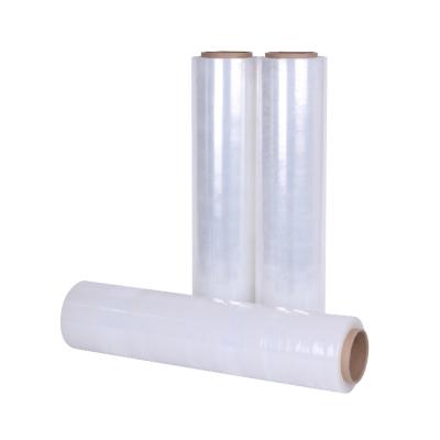 China Stretch Film Moisture Proof Stretch Film Factory Price Cast Transparent LLDPE Shrink Wrap Pallet Stretch Film for sale