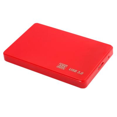 China Factory Wholesale Plastic USB 3.0 Enclosure 2.5 HDD Enclosure USB 3.0 Plastic External Hard Drive Enclosure To SATA Hard Disk Case for sale