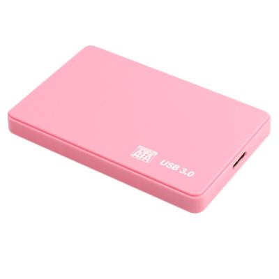 China USB 3.0 Plastic Portable Hard Drive Box Plastic Hdd Case 2.5 External Hdd Enclosure Housing for sale