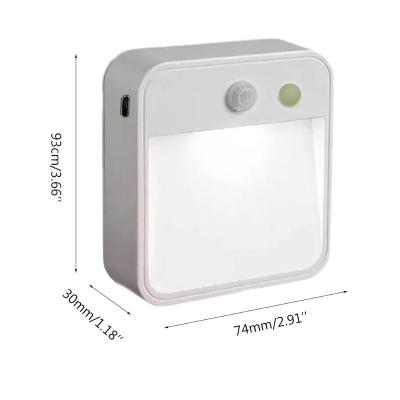 China Motion Sensor Activated Traditional Led Toilet Detector Night Light for sale