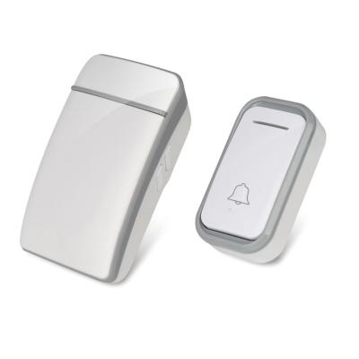 China Traditional Outdoor Waterproof Security Alarm Chime Smart Home Doorbell Radio Welcome House Melodie Single Doorbell Radio Elder Button for sale