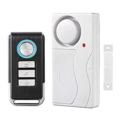 China Burglar Alarm 90dB Wireless Magnetic Sensor Window Door/Window Door Radio Security Home Systems Security Device Longer for sale