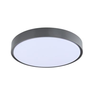 China Surface Mounted Ultra Thin Modern LED Ceiling Lamp 18W 24W Panel Light In Living Room Bedroom Natural Light Surface Mount Mount for sale