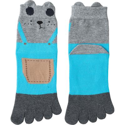 China Wholesale price china factory sale harness bear cartoon QUICK DRY kids toe socks for sale