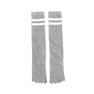 China China cotton factory sells pure soft breathable calf toe ladies cotton material socks for sale