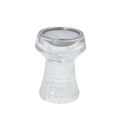 China Hot Selling Shisha Bowl Shisha Smoking Bowl Crystal Glass Smoke Pot Hookah Hookah Accessories Shisha Narguile Narguile for sale