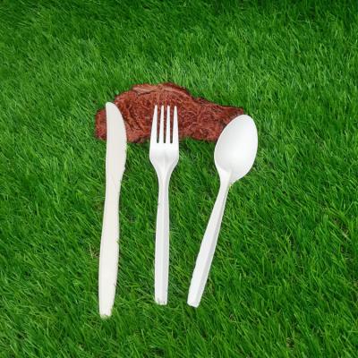 China 7inch Cornstarch Disposable Biodegradable Spoon for sale