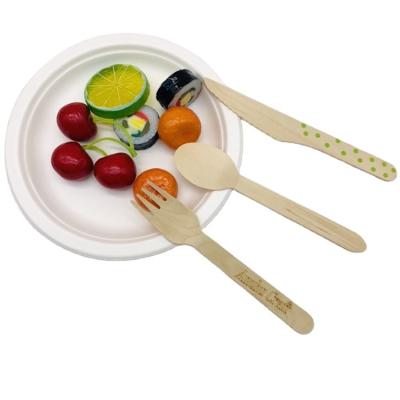 China Disposable Tableware Party Disposable Patties With Spoon Fork And Knife for sale