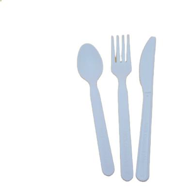 China Disposable Biodegradable 170mm CPLA Cutlery Set Eco - Friendly for sale