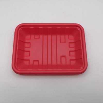 China Plastic plastic platforms of Pla de Familier Disable high quality disposable quality of frozen foods for meat for sale