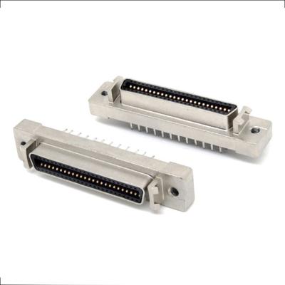 China SCSI 26 36 50 68P CCS FEMALE 180 DIP Zinc Alloy TYPE II for sale