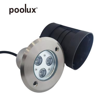 China Underwater Pool Light IP68 Underwater Buried Warm White Light 3watt 100mm Led Swimming Pool Light zu verkaufen